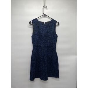 Zara Women’s Embroidered Brocade Sheath Wool Blend Dress Chic Party Event Sz M